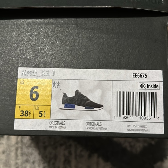 Adidas NMD R1 Collegiate Navy EE6675 - Picture 10 of 10